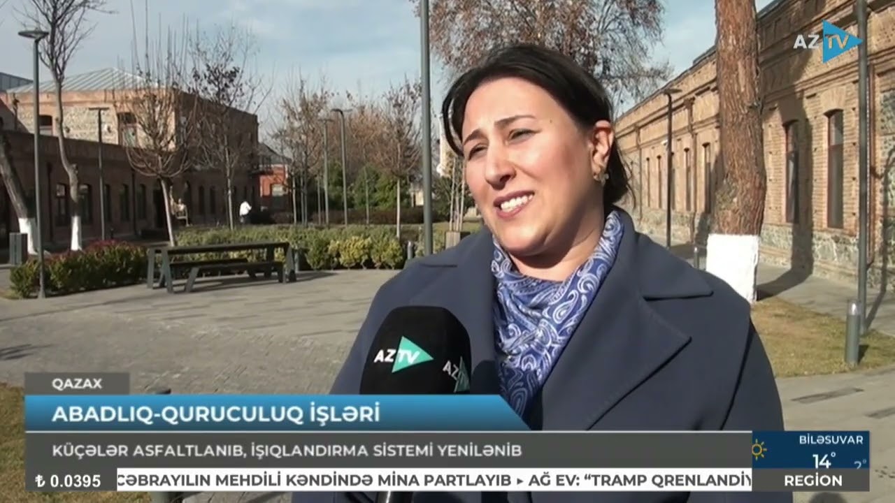 Qazaxda küçələr asfaltlanıb, işqılandırma sistemləri yenilənib