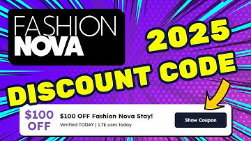 Fashion Nova Discount Code 2025 | How to Get Free Fashion Nova Coupon Codes