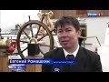 Легендарный барк Седов преодолел 7-балльный шторм и зашел в Мурманск