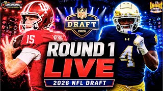 2026 NFL Draft LIVE | First Round Reaction, Picks, Trades &amp; Analysis