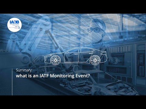 COVID-19 IATF Response - Summary what is an IATF Monitoring Event?