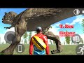 Indian Bikes Driving 3D: Dinosour Update | T.Rex | Dinosaur in Game #gameplay #game #dinosaur #trex