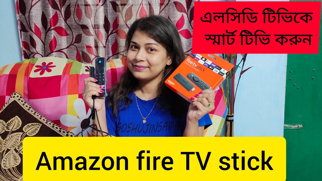 Amazon fire TV stick complete setup 2023 Normal TV to smart TV How