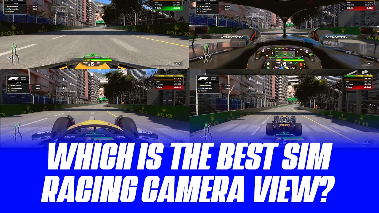Which Camera Position is Best For Sim Racing? - YouTube