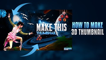 3d thumbnail on android | bgmi montage thumbnail tutorial | how to make pubg thumbnail