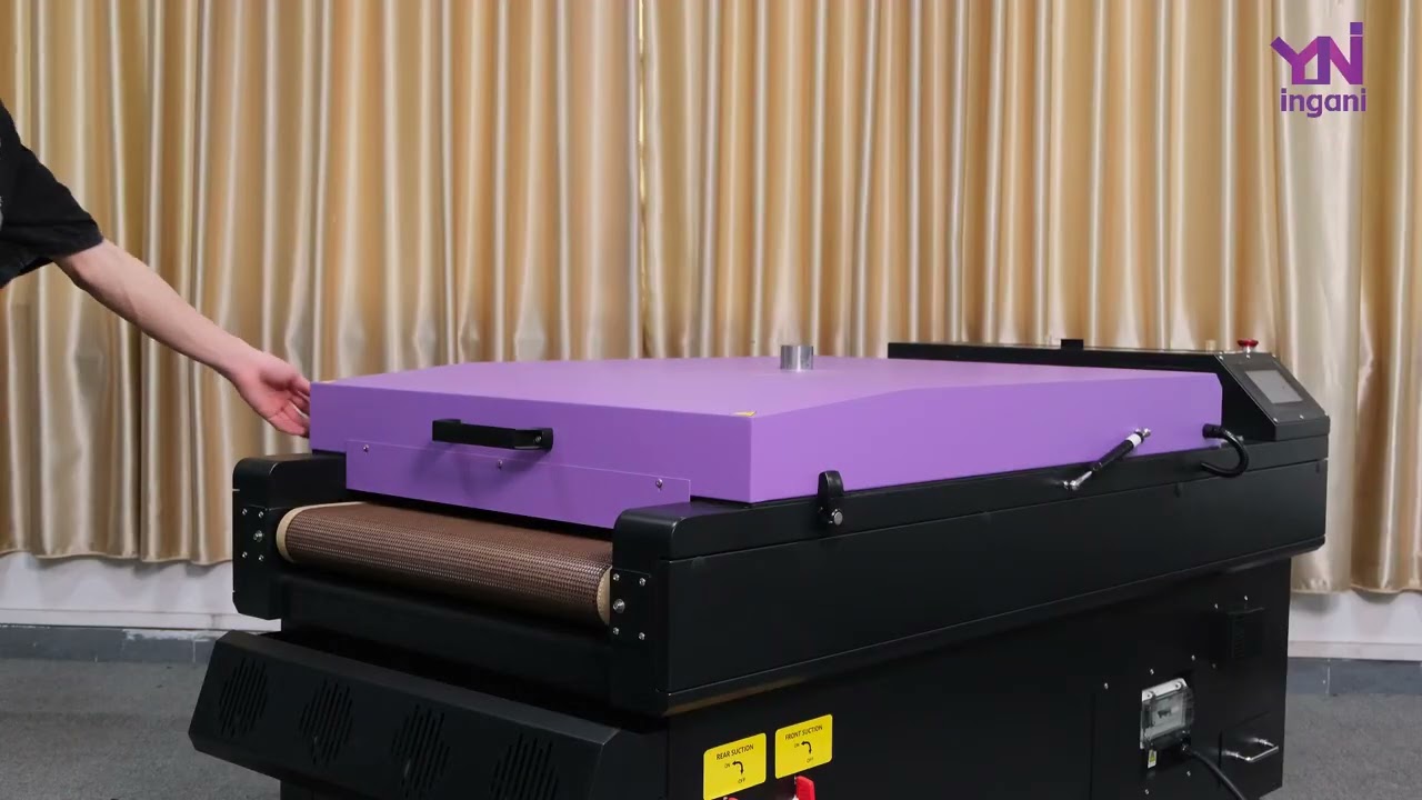 DL604 DTF powder shaker machie of 60cm for 4 head DTF printer