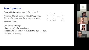 QIP2021 Tutorial: Quantum algorithms (Andrew Childs)