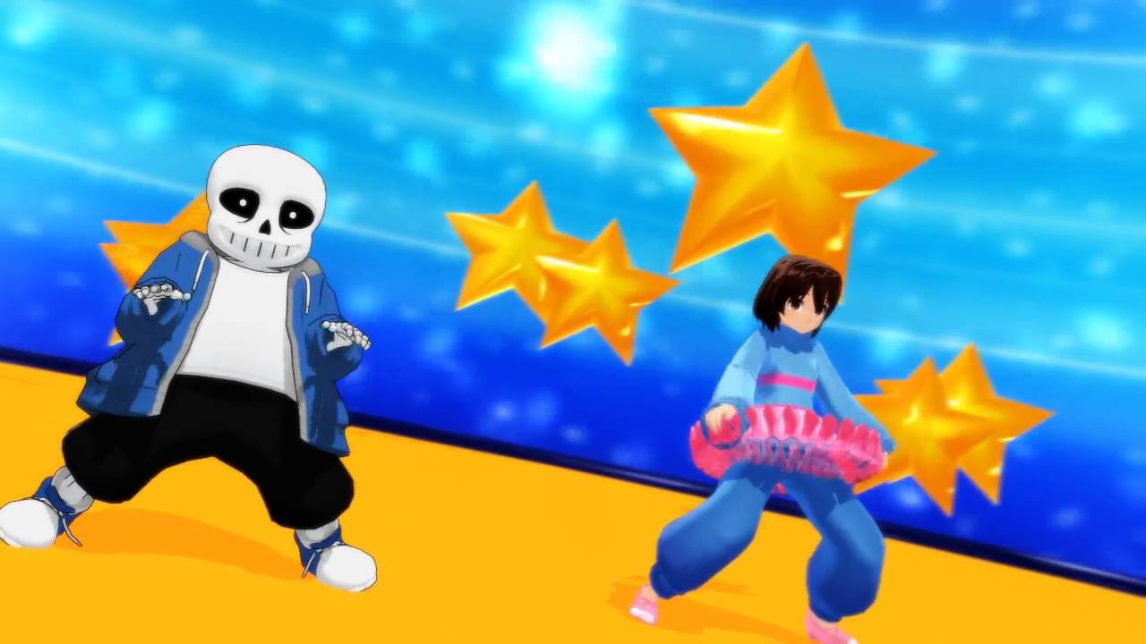 [MMD Undertale] Sans&Frisk _ Timber - YouTube