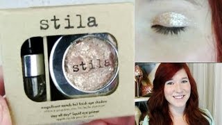Stila Magnificent Metals Foil Eyeshadow ♥ Review & Swatches