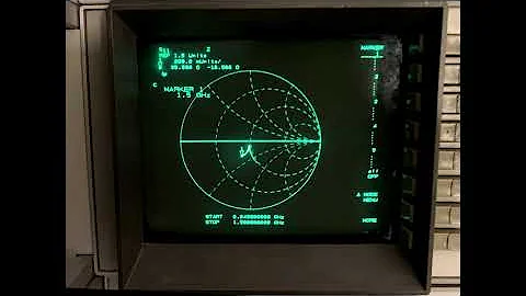 #817b NanoVNA compared to an HP VNA