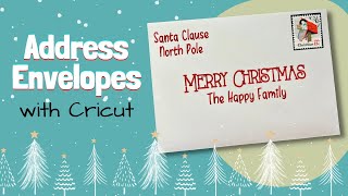 Easily Address Envelops With Cricut Pens & Markers