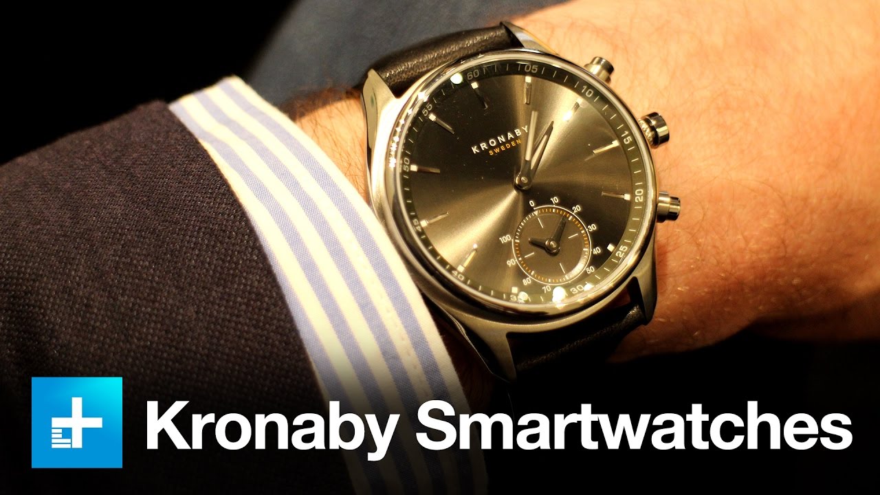 Kronaby Hybrid Smartwatches - Hands On 