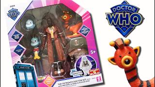 Doctor Who: Fifteenth Doctor, Mr Ring-A-Ding & Dugga Doo (C&B Yeti Set 2) Figure Unboxing & Review