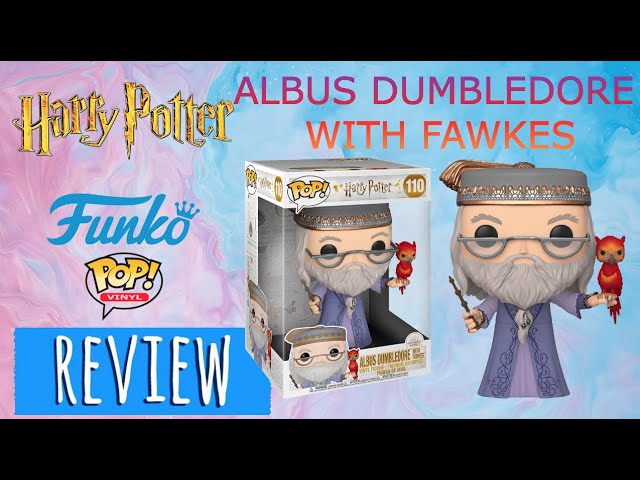 Funko Harry Potter Pop! Albus Dumbledore With Fawkes 10 Inch Vinyl Figure