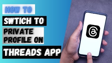 How to Switch Threads Profile to Private?