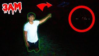 DO NOT HUNT ALIENS AT 3AM! (Creepy Lights Spotted)