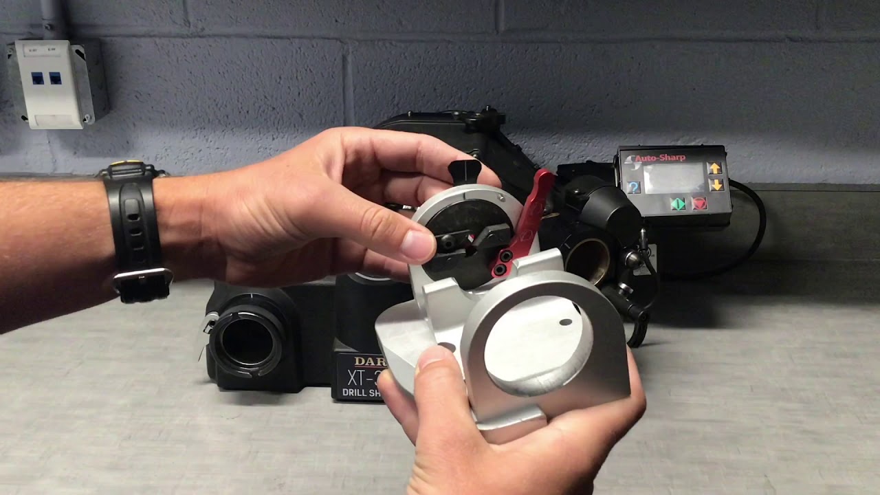 How to Sharpen a Step Drill Using the Darex Step Drill Attachment YouTube