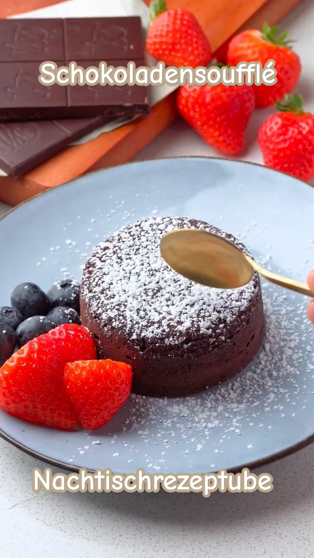 Schokoladensoufflé-Rezept, das ich jeden Tag zubereiten kann # ...