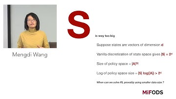 Mengdi Wang (Princeton) -- On the Statistical Complexity of Reinforcement Learning