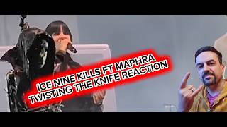 Ice Nine Kills - Twisting the Knife (Ft MAPHRA) reaction