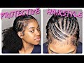 Protective Hairstyle Tutorial for Natural Hair