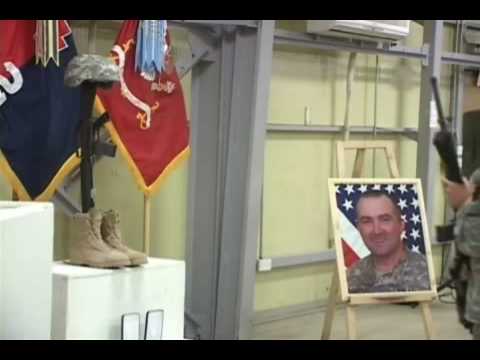 LTC Michael E. McLaughlin Memorial Part 5 of 5 Ar Ramadi Al Anbar Province Iraq Glass Factory