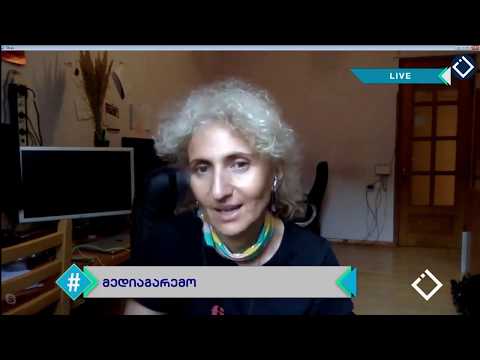 ქარტიის საბჭოს თავმჯდომარე გადაცემა \"ჰეშტეგში\"