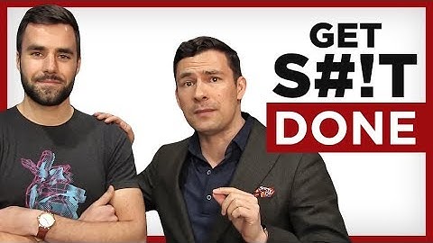 5 HACKS To Get Things Done! STOP Wasting Time w/ Thomas Frank