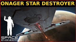 Space Engineers - Star Wars: Onager Star Destroyer Galactic Empire - EPIC DESTRUCTION screenshot 3