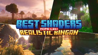 TOP BEST SHADERS MCPE 1.21 & 1.26+ REALISTIC TERBAIK RINGAN | Bsl Shaders #rtx #shaders #minecraft