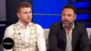 (AWKWARD) Canelo Alvarez Feels “WEIRD” Next to Oscar Dela Hoya: ‘I Don’t like that kind of person’