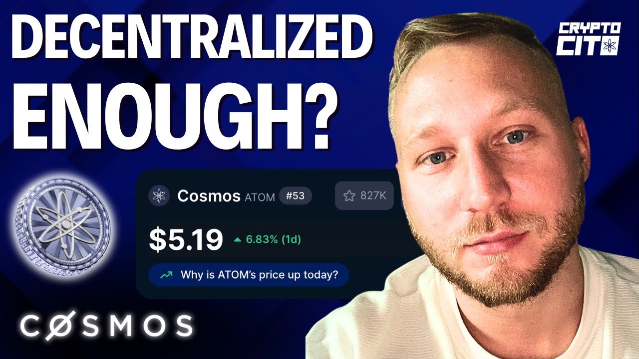 Cosmos ATOM Best Blockchain Under US Clarity Act?! ATOM Tokenomics &  Interchain Foundation Explained