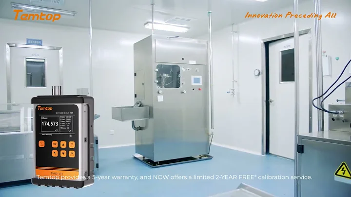 Temtop PMD 331 Aerosol Monitor Handheld Particle Counter Dust Monitor, Seven Channels For Outputs