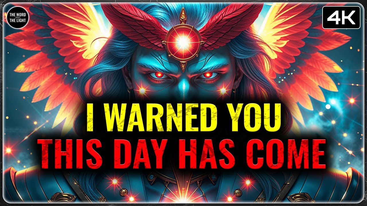 CHOSEN ONE: I WARNED YOU THIS DAY WOULD COME — URGENT MESSAGE FROM GOD FOR YOU