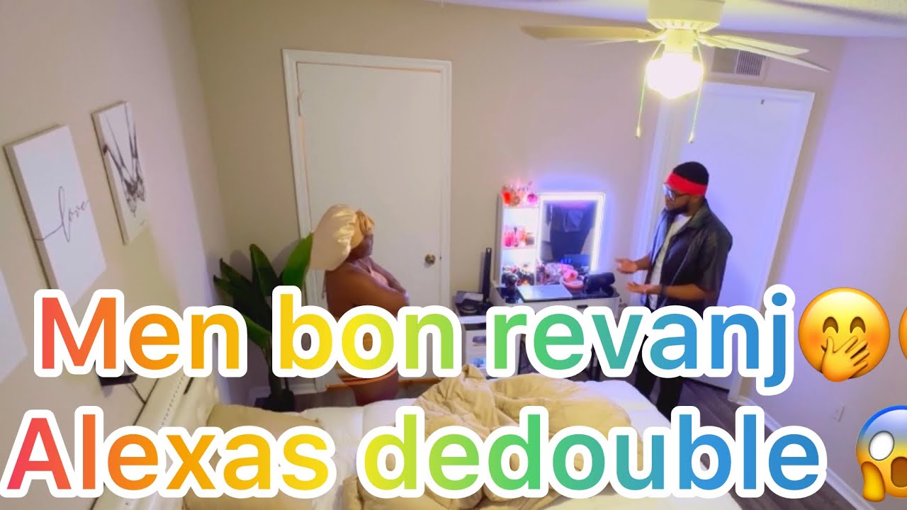 Zen pete Brown ap soti ak yon fanm Alexas dedouble / prank revanj