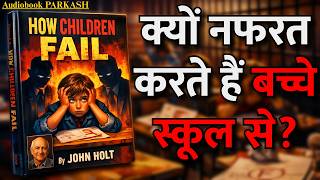 क्यों नफरत करते हैं बच्चे स्कूल से 🎒 | How Children Fail by John Holt (Audiobook Summary) ⚠️