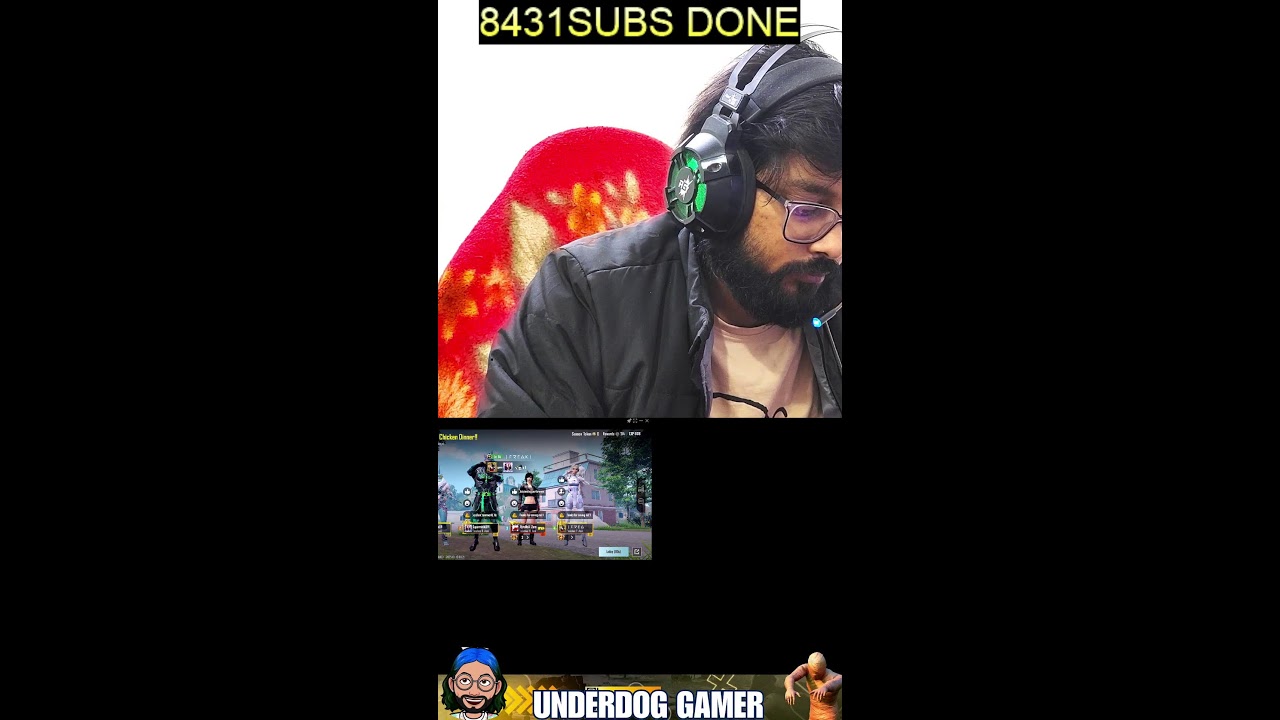 BGMI me Bakchodi | Road to 10K😎| UnderDOG Gamer