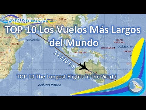 Video: ¿Cuál es el vuelo de aerolínea más largo del mundo?