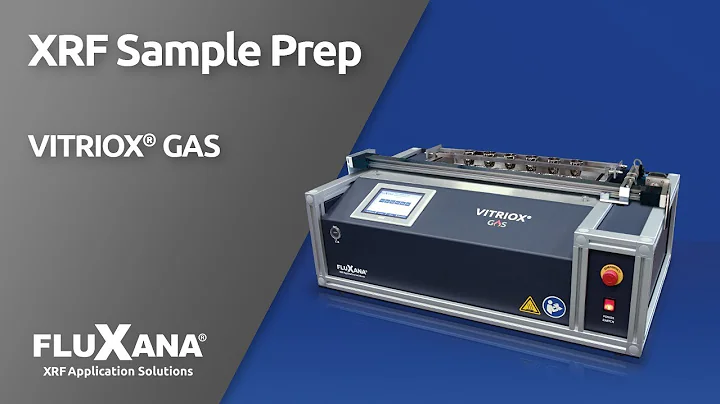 FLUXANA VITRIOX GAS fusion machine for X-ray fluorescence analysis (XRF)