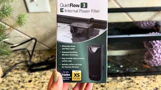 Review of Aqueon QuietFlow E Internal Power Filter