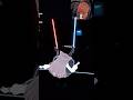 Rush E を足で斬ってみた【ビートセイバー / Beat Saber】#Shorts