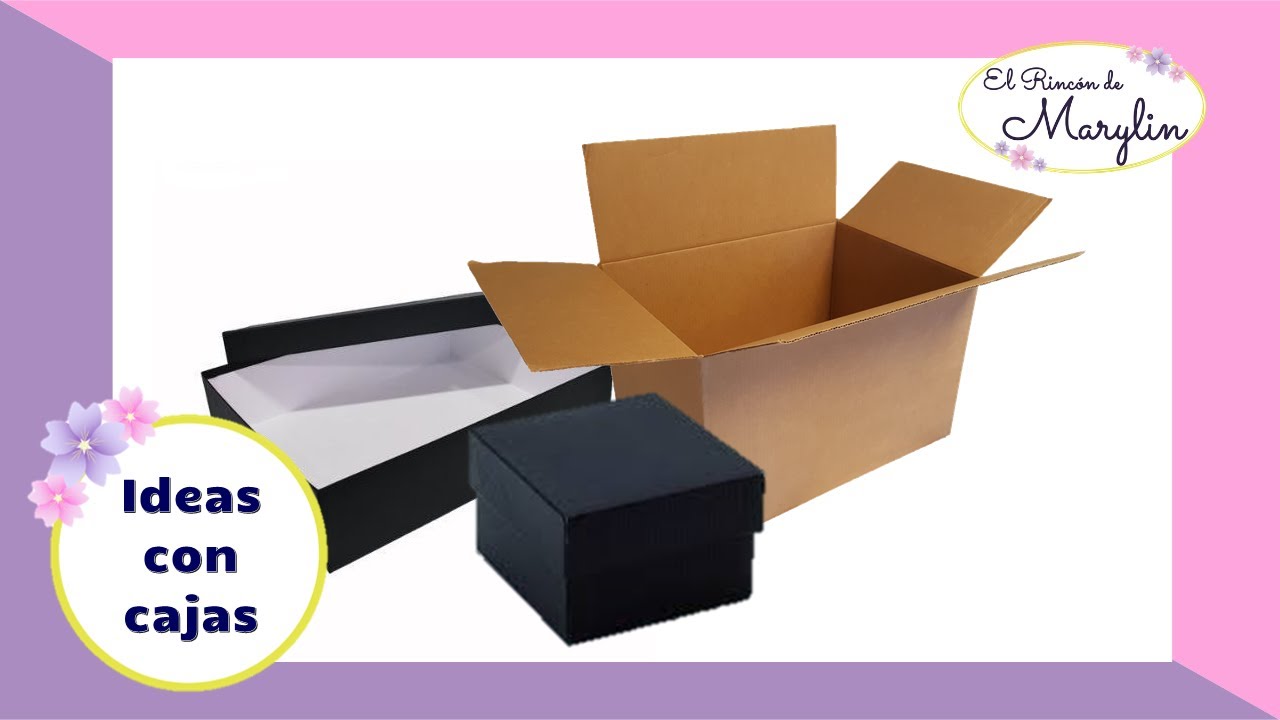 7 Ideas geniales para decorar cajas de cartón / Ideas para el hogar 