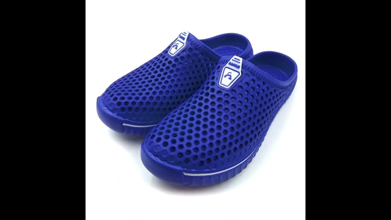 Amoji Unisex Garden Clogs Shoes Slippers Sandals AM1702