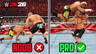 12 TIPS & TRICKS That Will Make You PRO in WWE 2K26