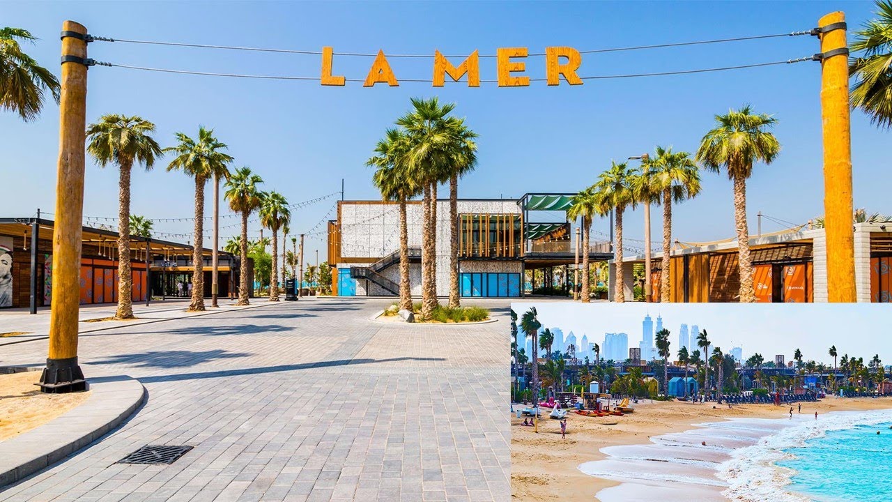 4K   La Mer Beach Dubai