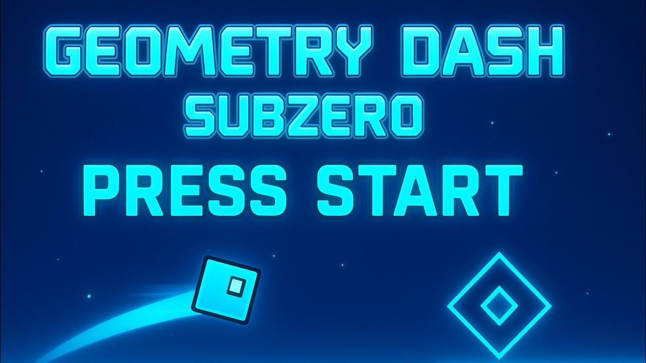 Geometry Dash SubZero: Press Start - YouTube