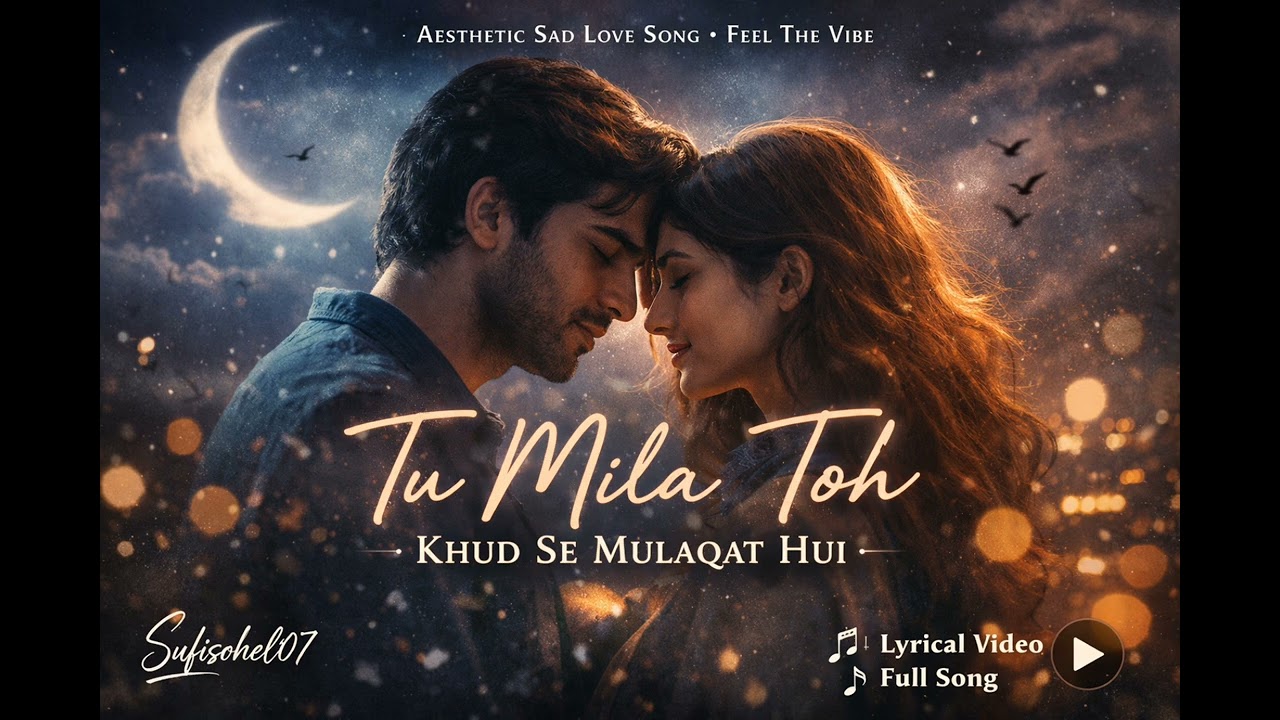 Tu Mila Toh Khud Se Mulaqat Hui | Aesthetic Sad Love Song | Feel The Vibe