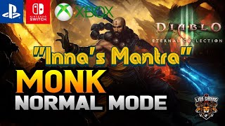 'Inna's Mantra - Fortune XP' Monk Build Guide - (Free Gear Support for Ps4/5 & Switch)
