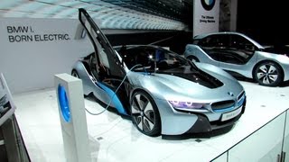 BMW i8 Concept Interior and Exterior at 2012 New York International Auto Show