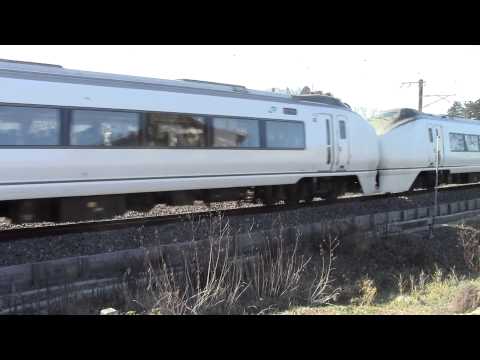 651系常磐線特急スーパーひたち19号 赤塚～水戸間通過@2013.1.3